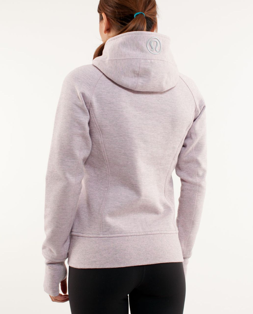 Lululemon Scuba Hoodie - Silver Spoon Pig Pink Slub Salt & Pepper