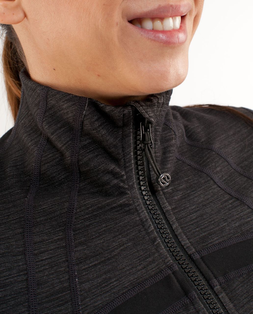 Lululemon Define Jacket - Black Slub Denim /  Black