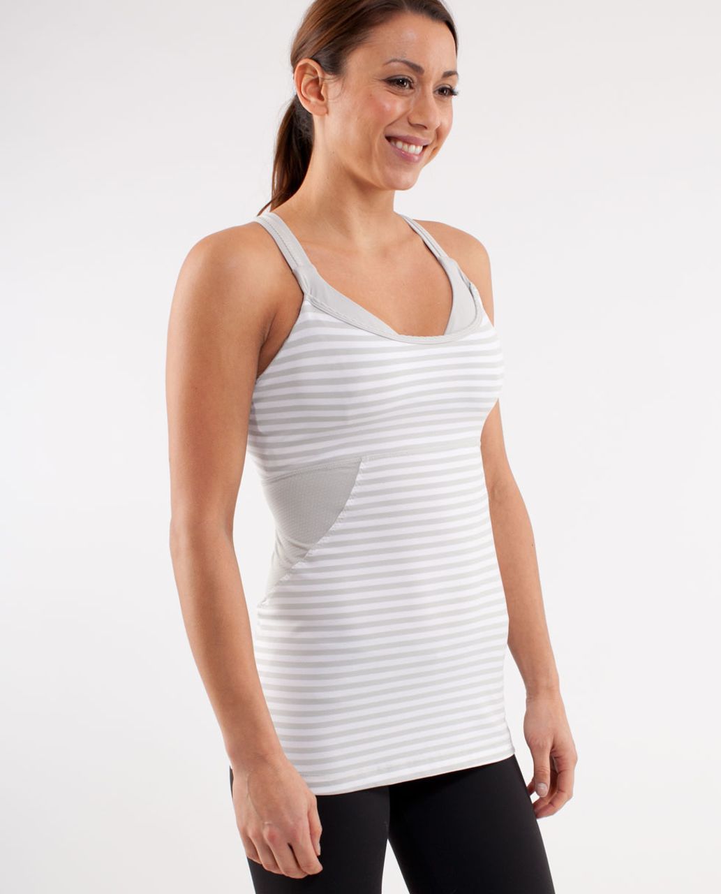 Lululemon Cross My Heart Tank - Black - lulu fanatics