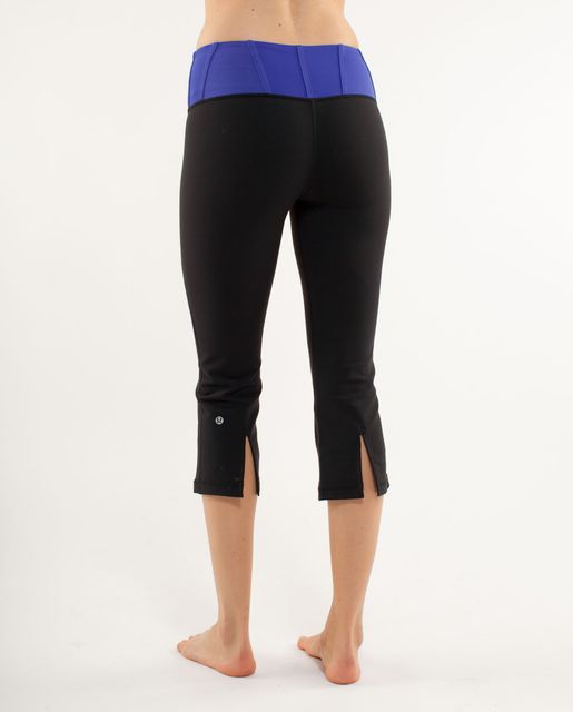 lululemon crop pants with slits