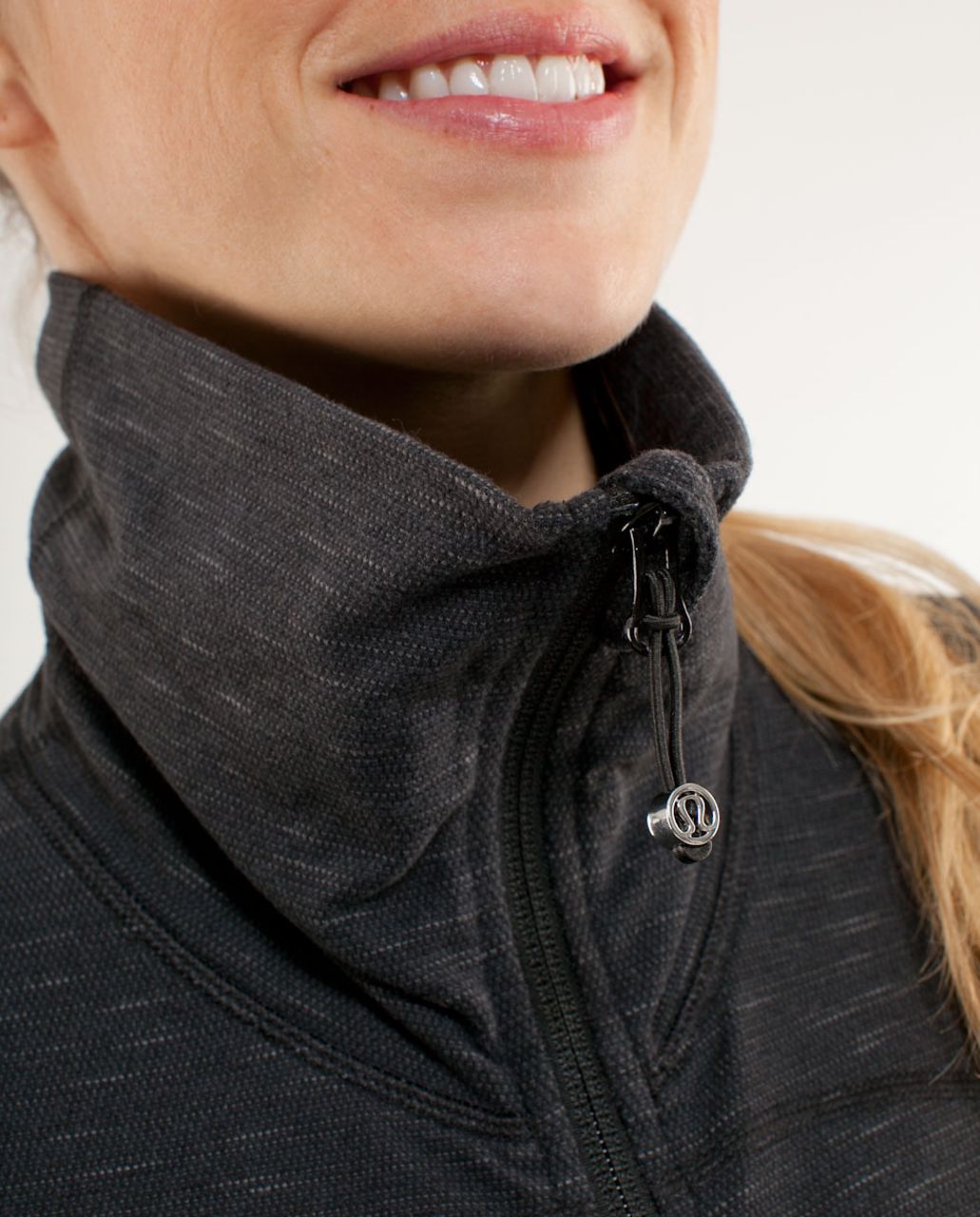 Lululemon In Stride Jacket *Pique - Black Pique