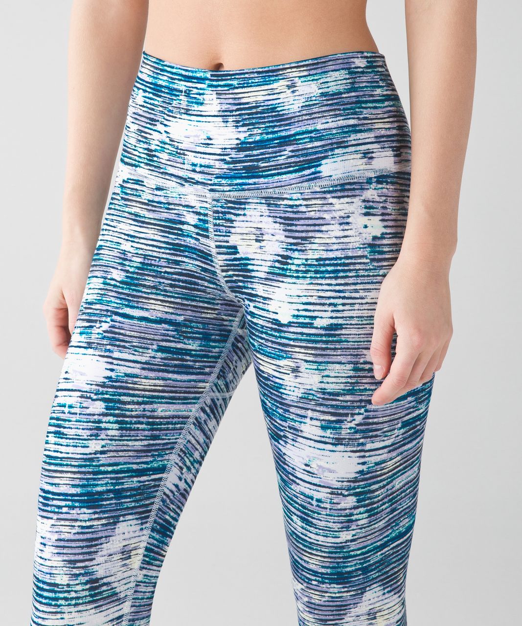 Lululemon True Self Crop II - Blurry Belle Multi