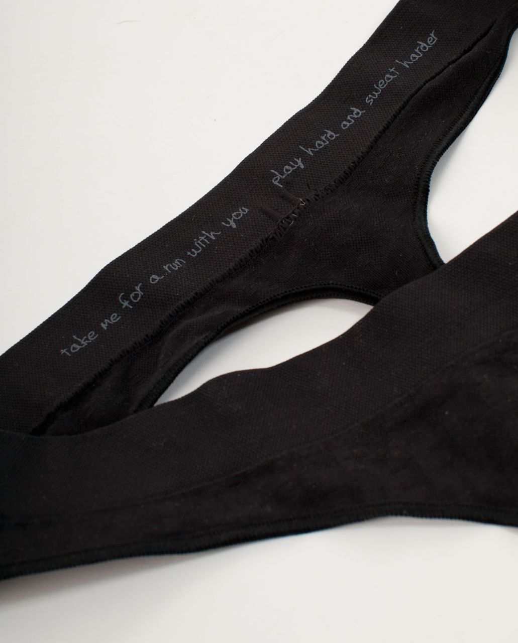 Lululemon Premium Technithong - Black