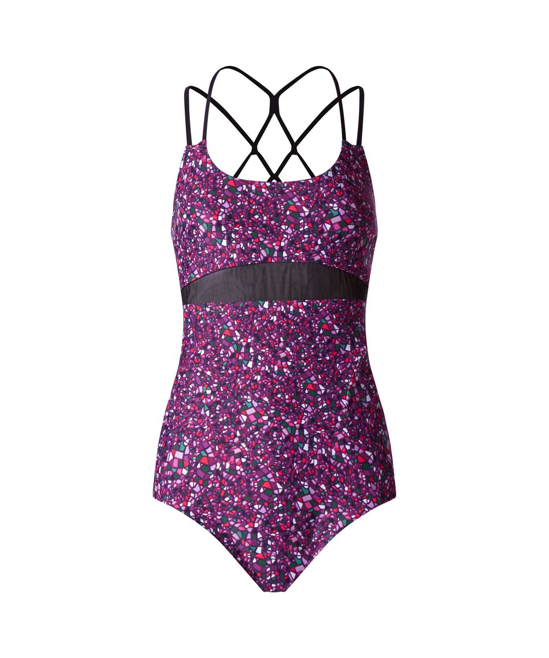 Lululemon Tidal Flow One Piece - Paradise Camo Multi / Black - lulu ...