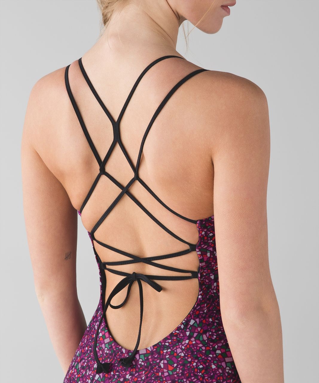 Lululemon Tidal Flow One Piece - Paradise Camo Multi / Black