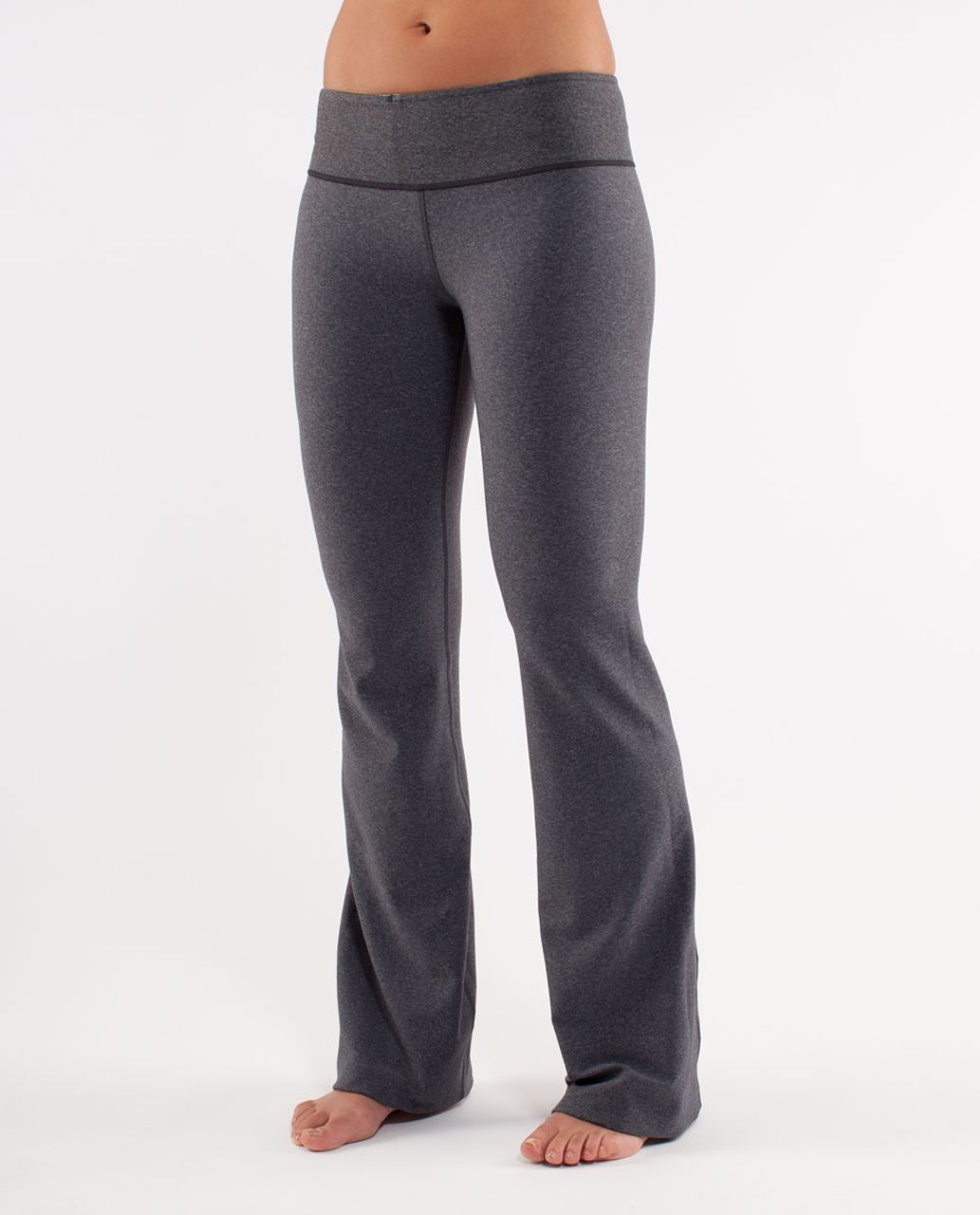 Lululemon Groove Pant (Tall) - Heathered Deep Coal / Silver Spoon