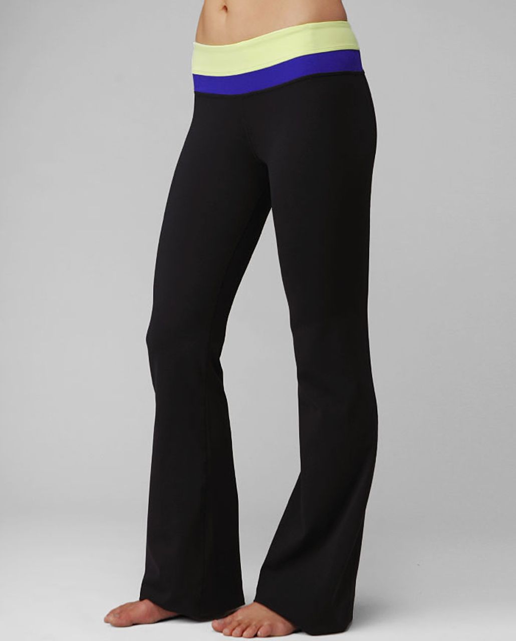 Lululemon Groove Pant (Tall) - Black /  Wish Blue