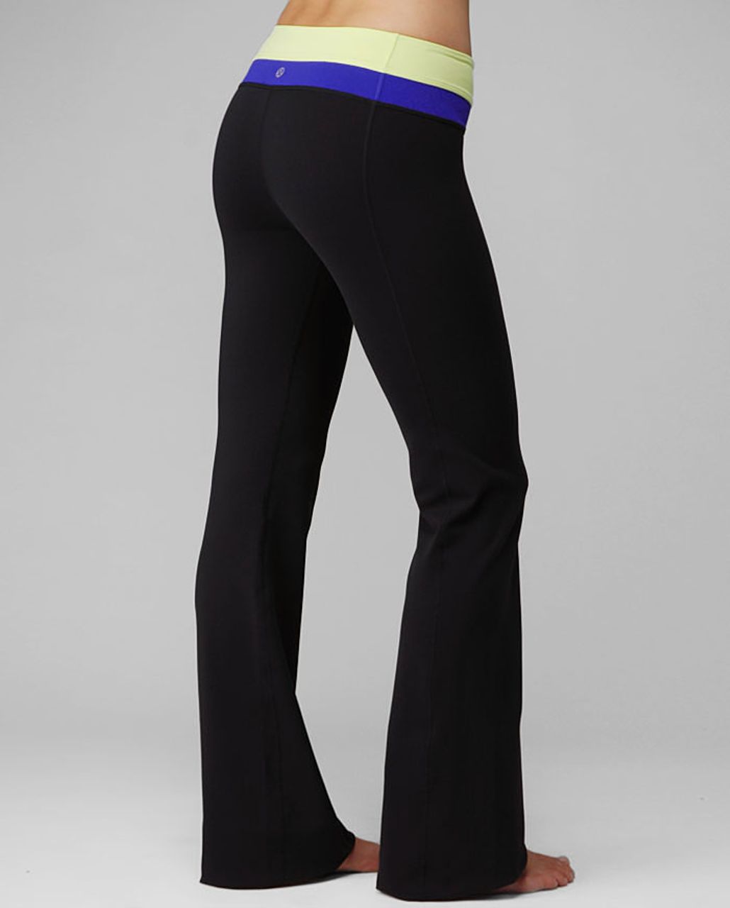 Lululemon Groove Pant (Tall) - Black /  Wish Blue