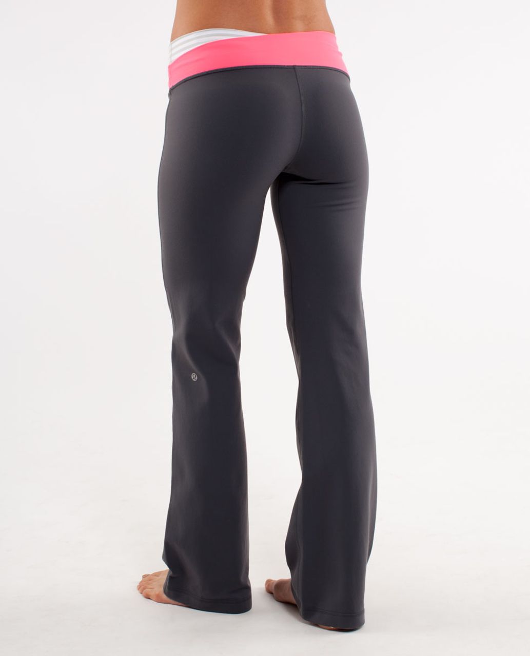 Lululemon Astro Pant (Regular) - Coal /  Flash /  Silver Spoon White Narrow Bold Multi Stripe