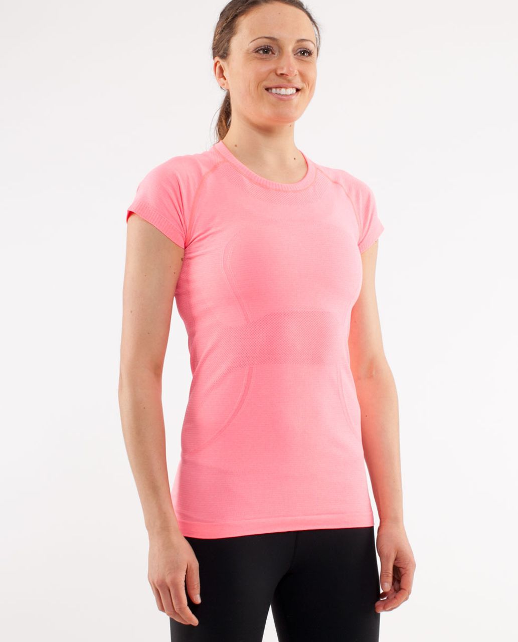 Lululemon Run:  Swiftly Tech Short Sleeve - Flash