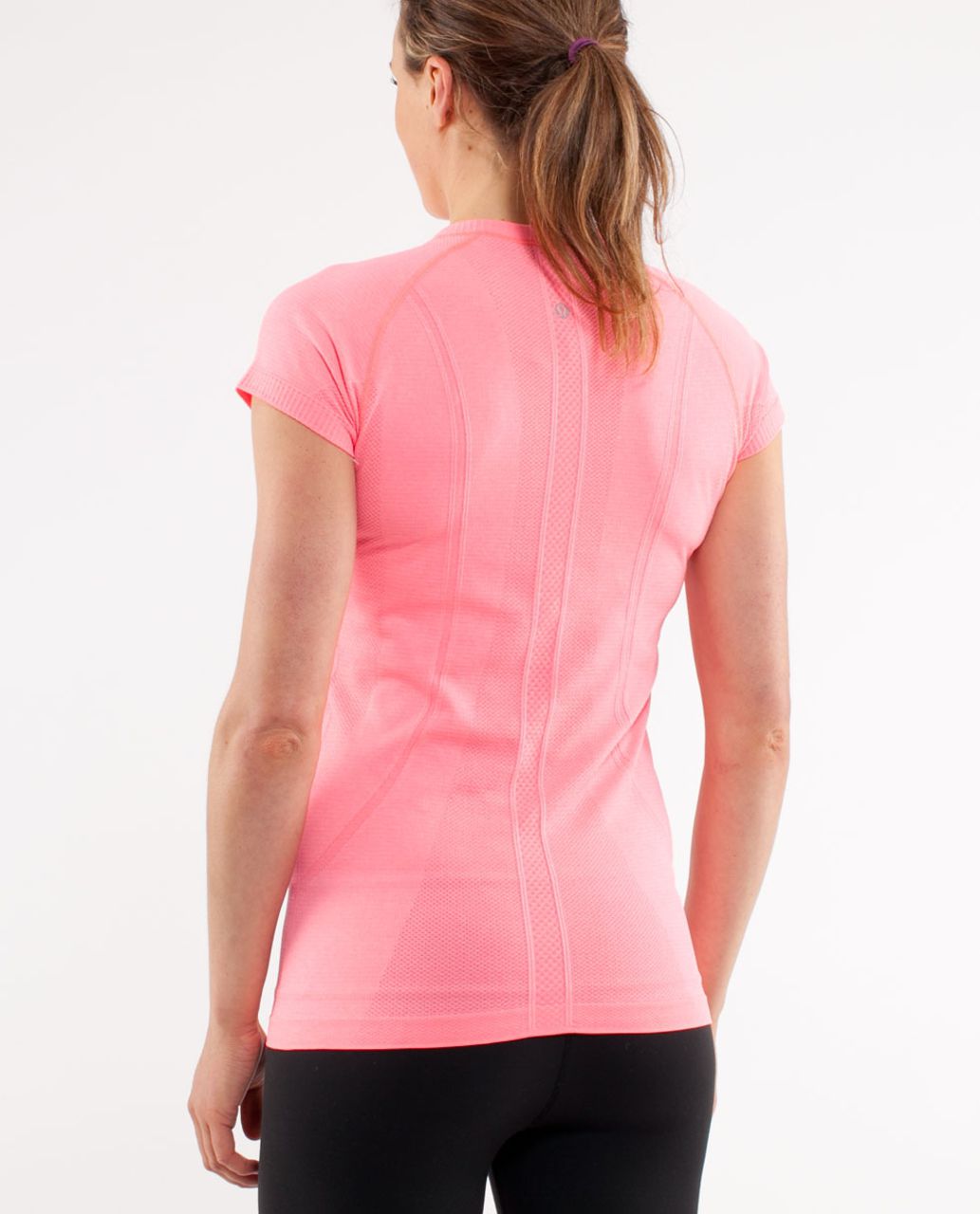 Lululemon Run:  Swiftly Tech Short Sleeve - Flash