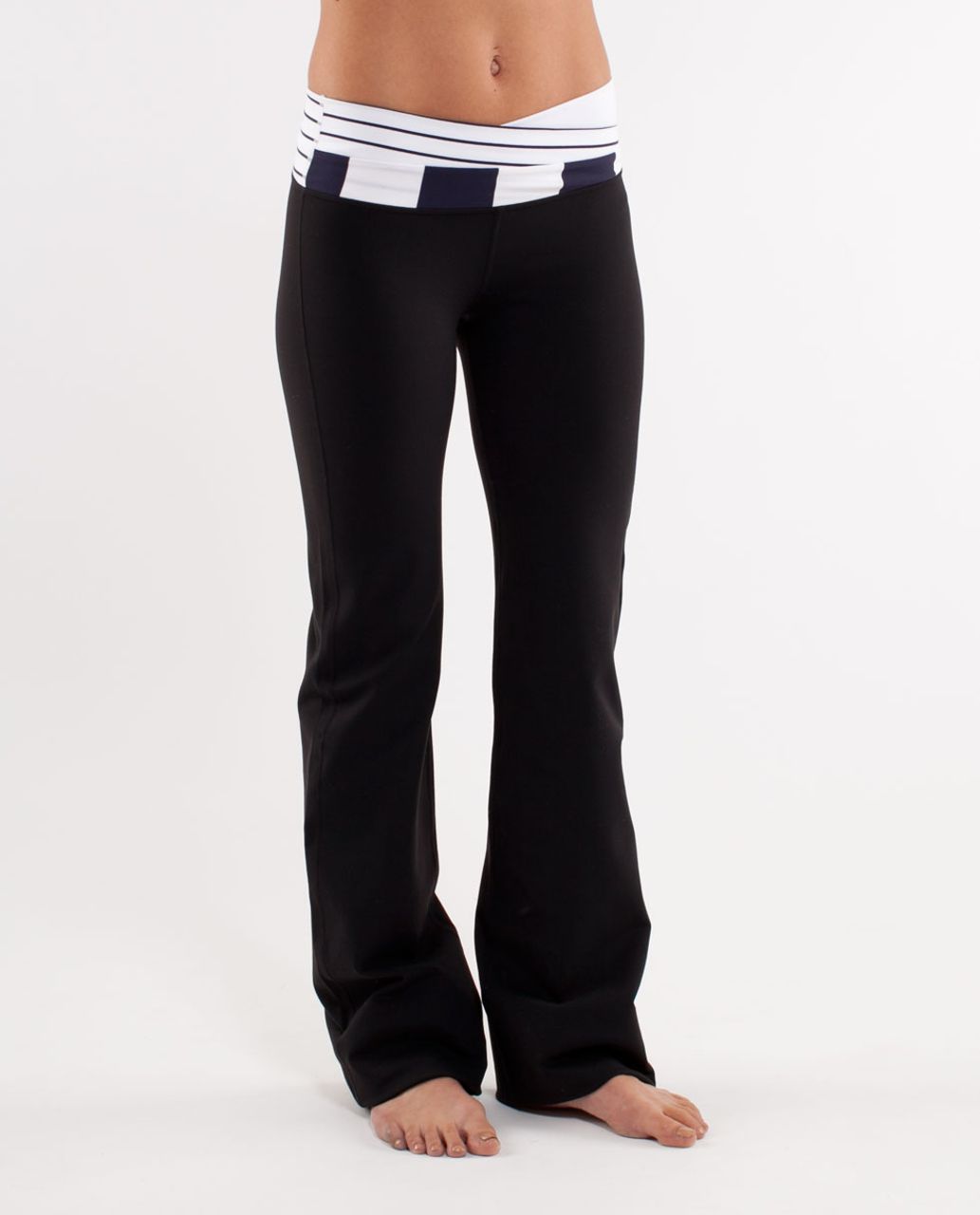 Lululemon Astro Pant (Tall) - Black /  White /  Quiet Stripe White Deep Indigo