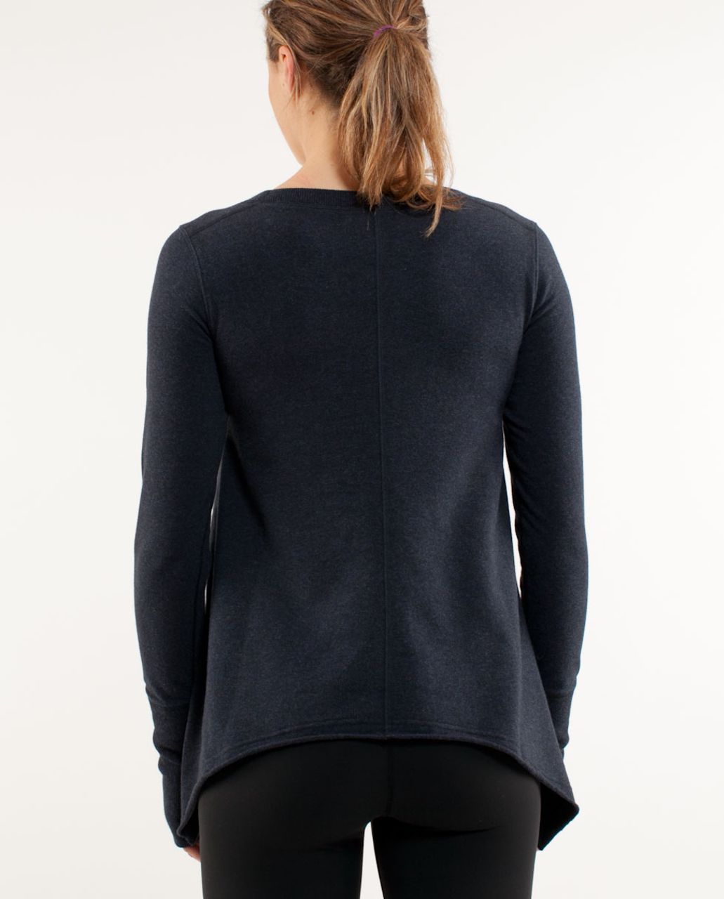 Lululemon Tea Lounge Pullover - Heathered Deep Navy