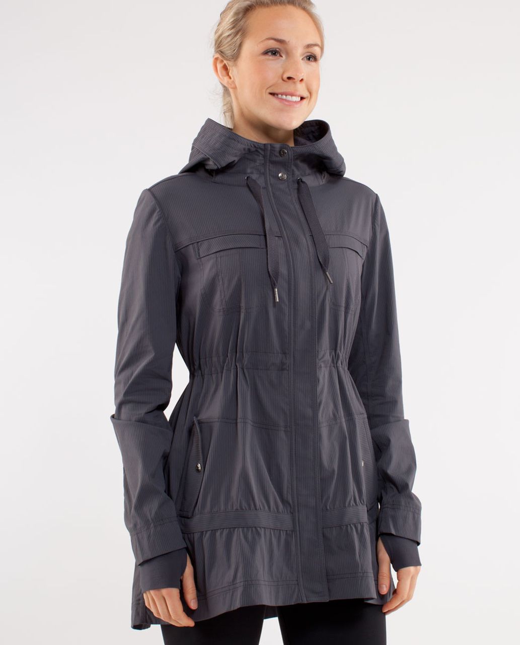 Lululemon Apres Practice Anorak - Coal - lulu fanatics