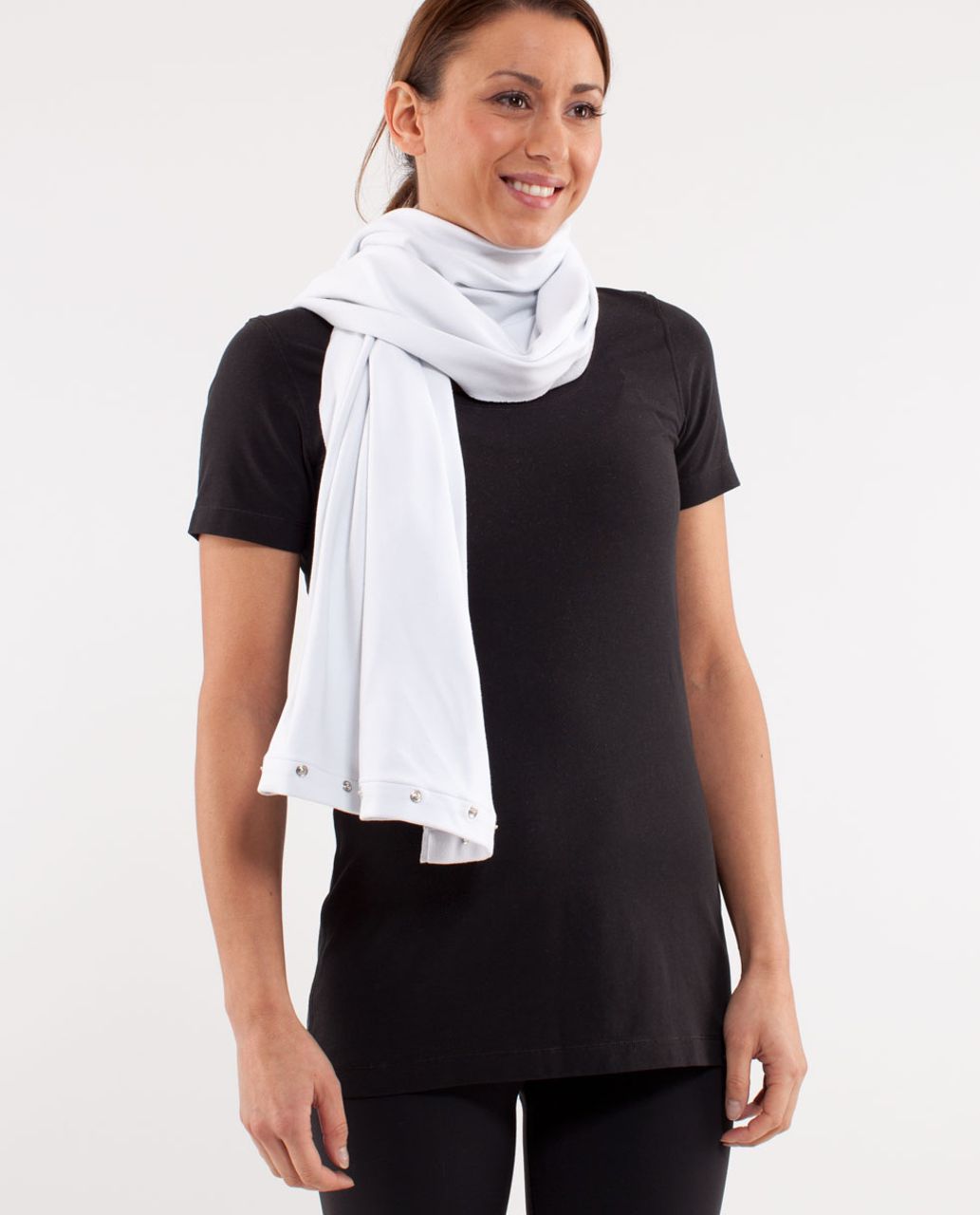 LULULEMON VINYASA SCARF - HHBH Heathered Herringbone Hungary