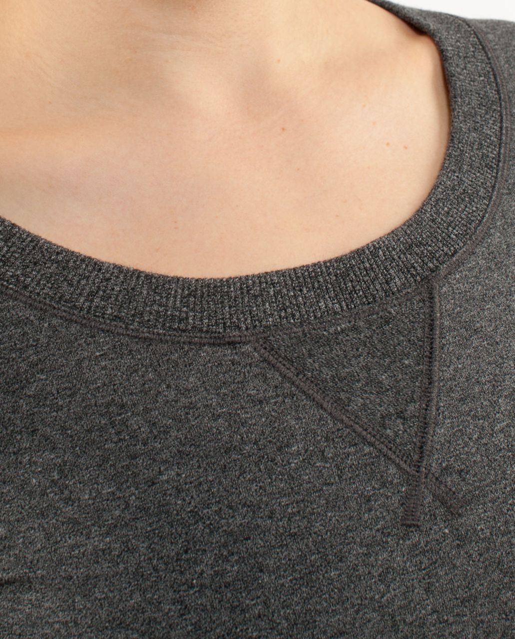 Lululemon Tea Lounge Pullover - Heathered Coal