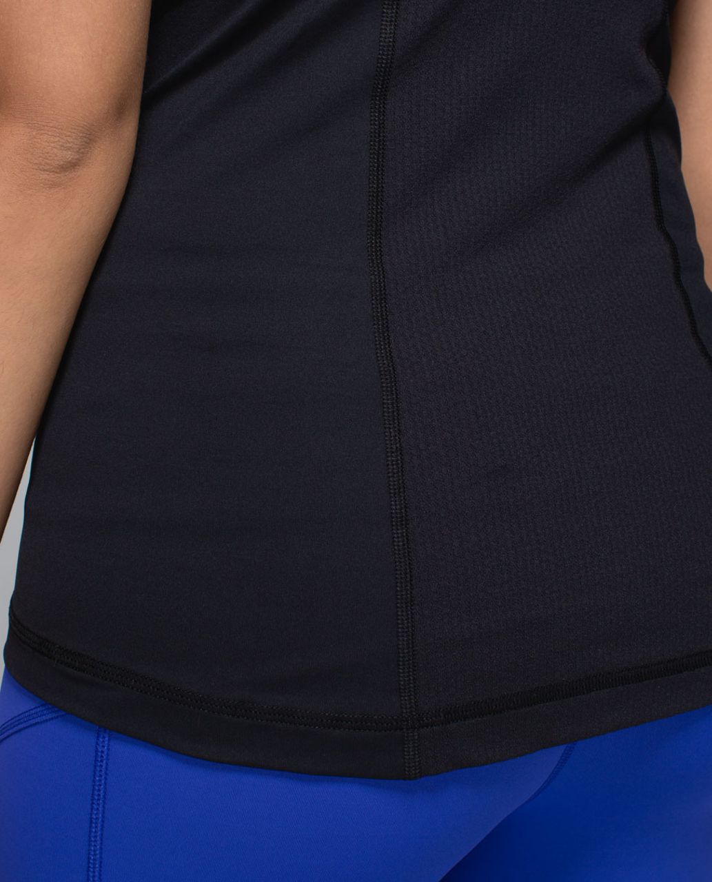 Lululemon Push Your Limits Tank - Heathered Ultra Violet / Black - lulu  fanatics