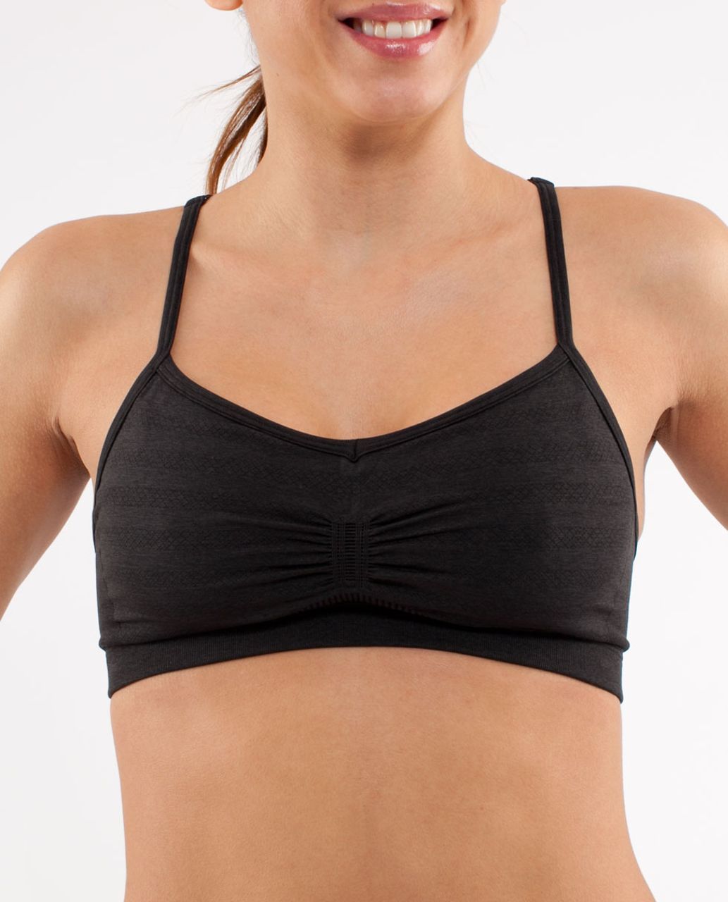 Lululemon Ebb & Flow Racerback Bra - Black