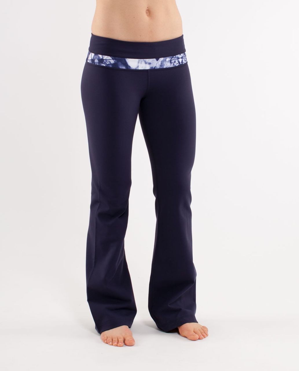 Lululemon Groove Pant (Regular) - Deep Indigo /  Deep Indigo /  Ink Blot White Deep Indigo