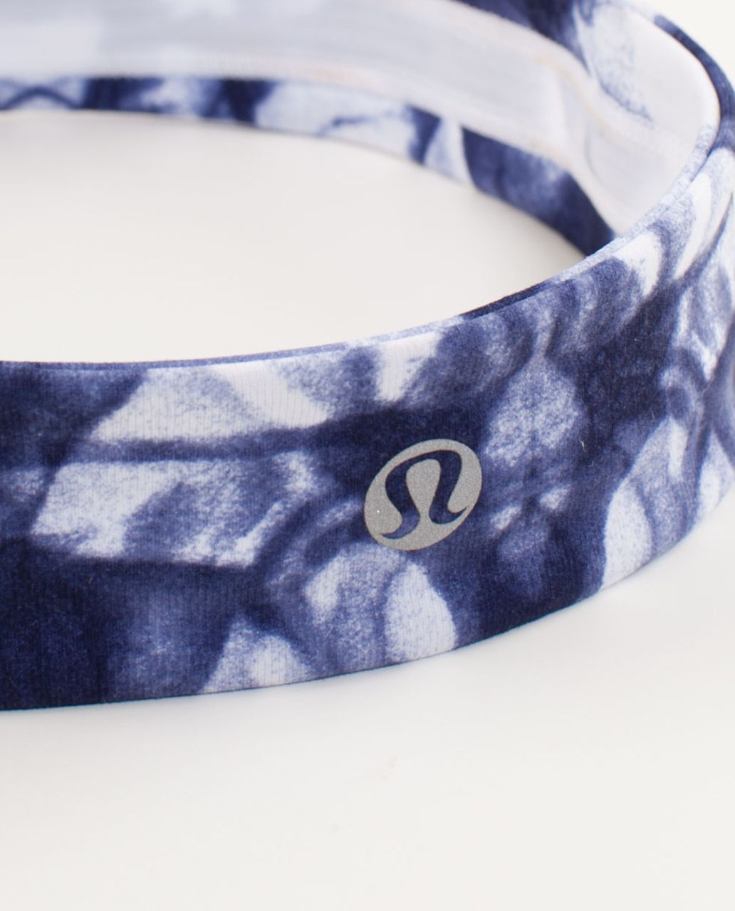 Lululemon Slipless Headband - Ink Blot White Deep Indigo