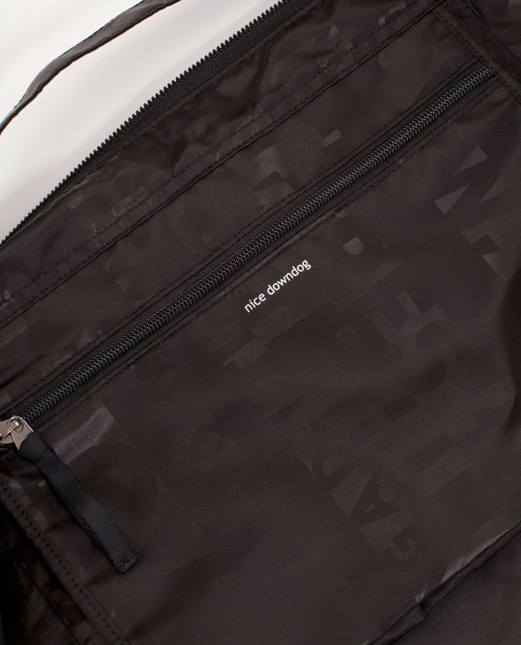 Lululemon Yogi Tote III - Discover Manifesto Embossed Black - lulu