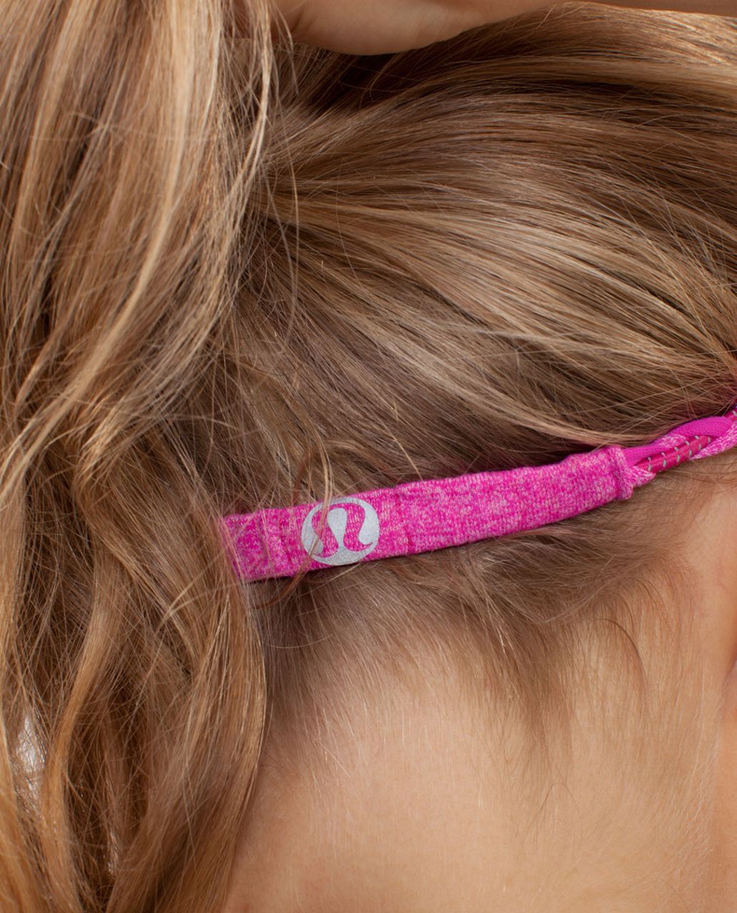 Lululemon Braided Headband - Heathered Paris Pink /  Paris Pink