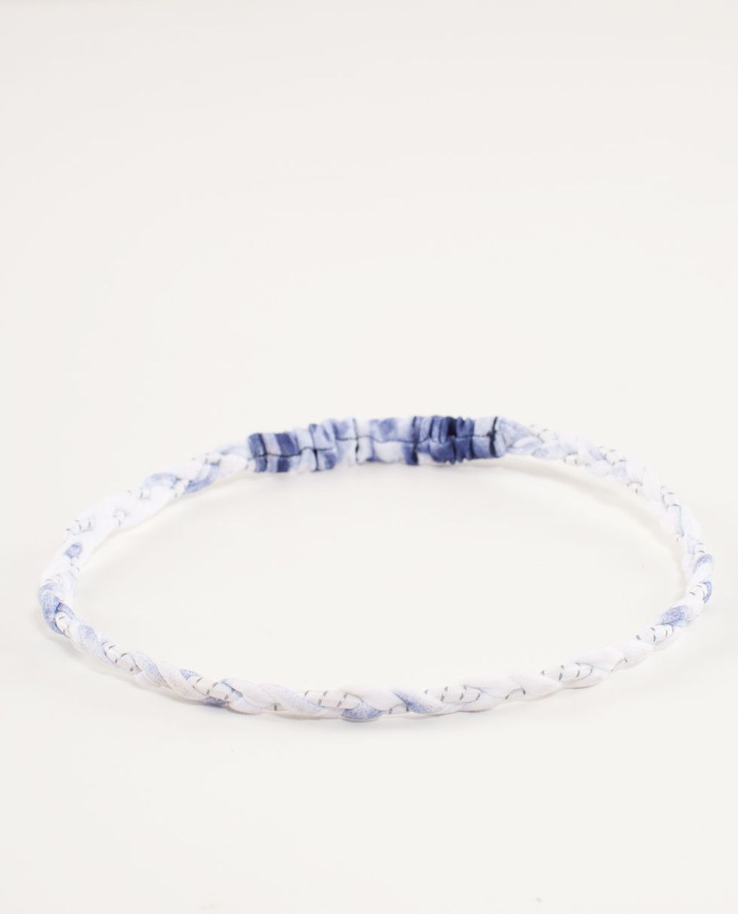 Lululemon Braided Headband - Ink Blot White Deep Indigo