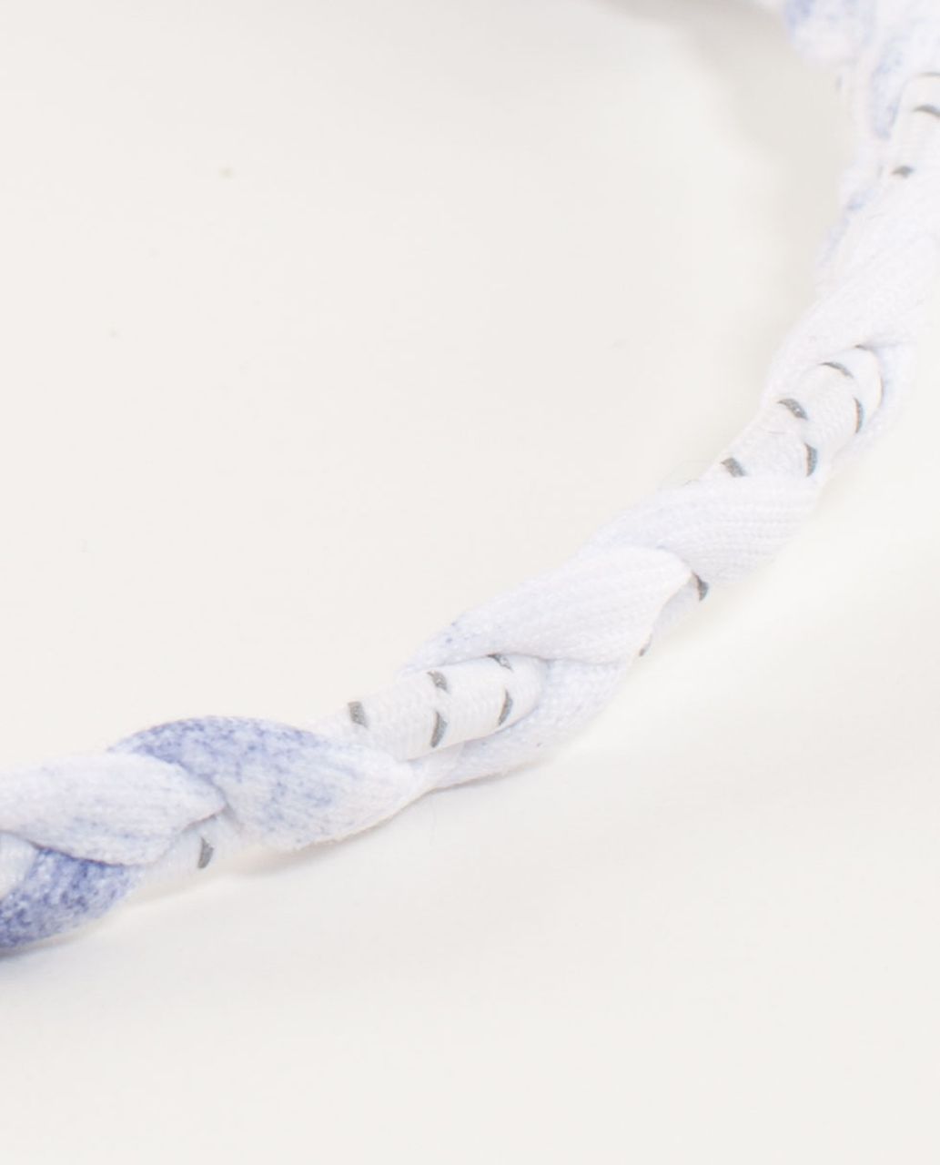 Lululemon Braided Headband - Ink Blot White Deep Indigo