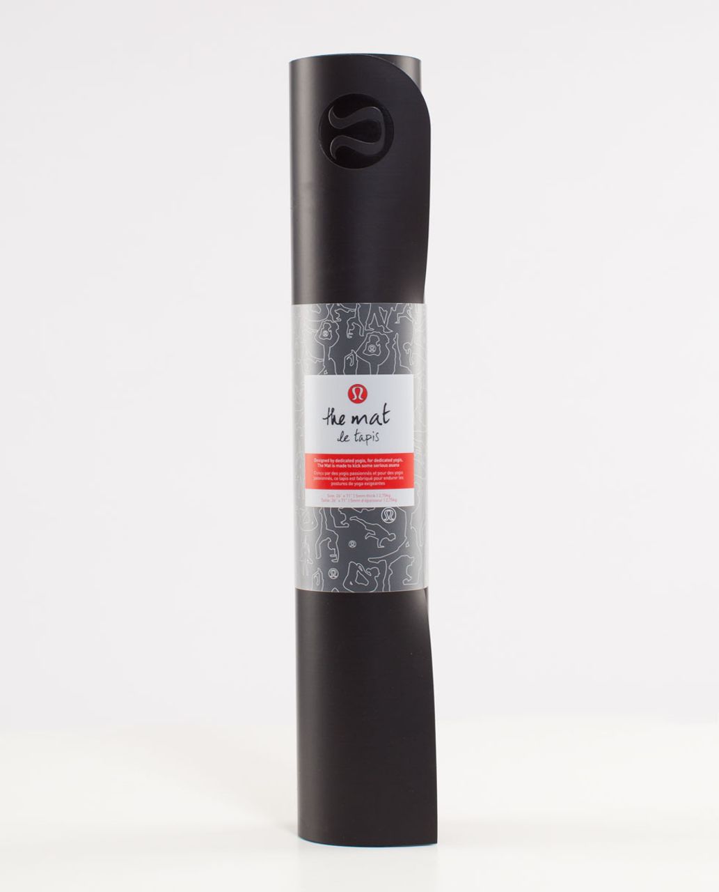 Lululemon Arise Yoga Mat 5mm FSC-certified Natural Rubber - Black