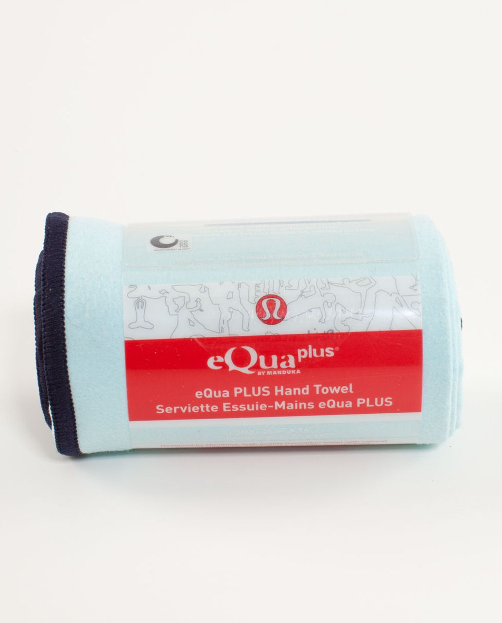 Lululemon Small Manduka Towel - Aquamarine /  Deep Indigo