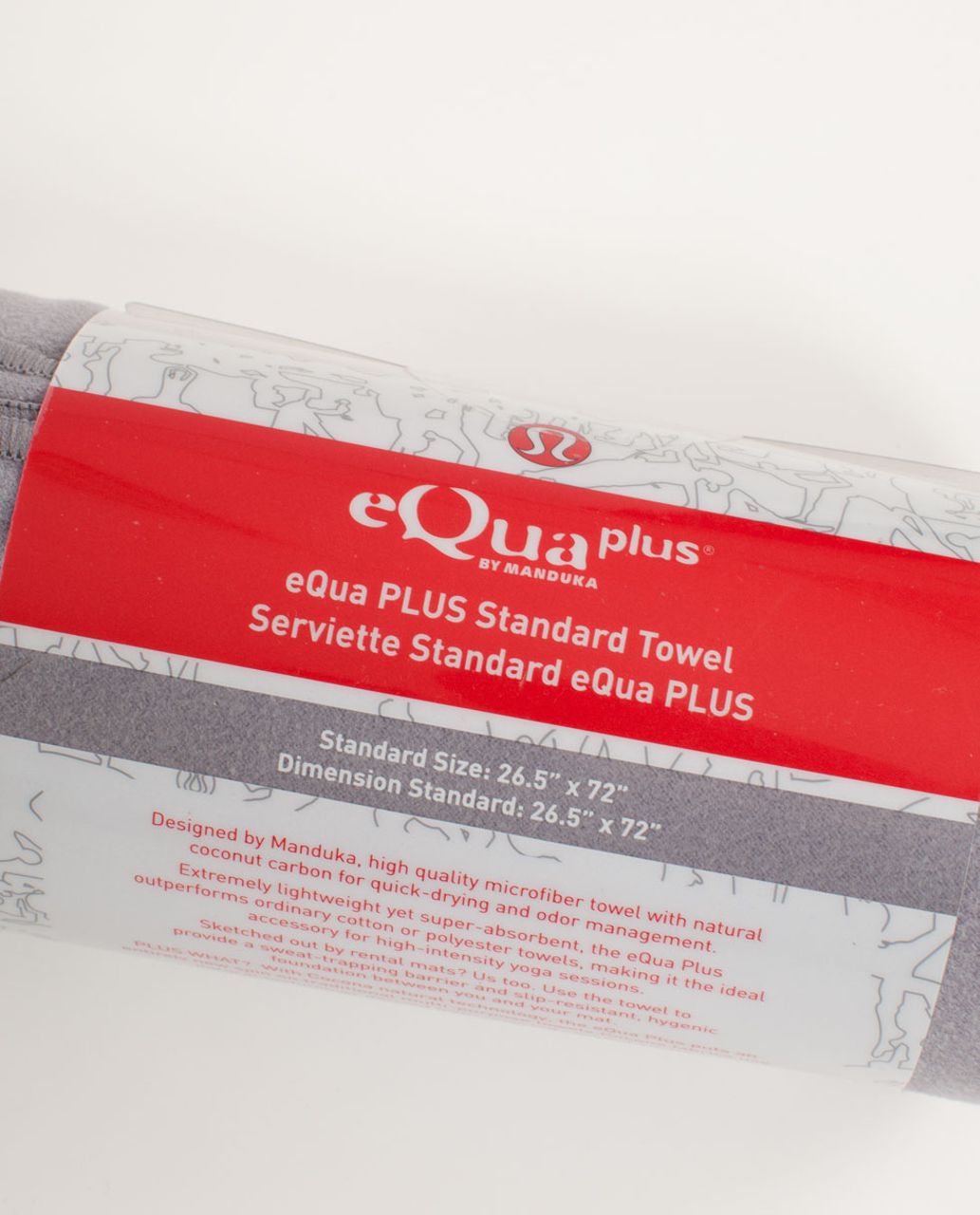 Lululemon Manduka Equa Towel Plus - Fossil