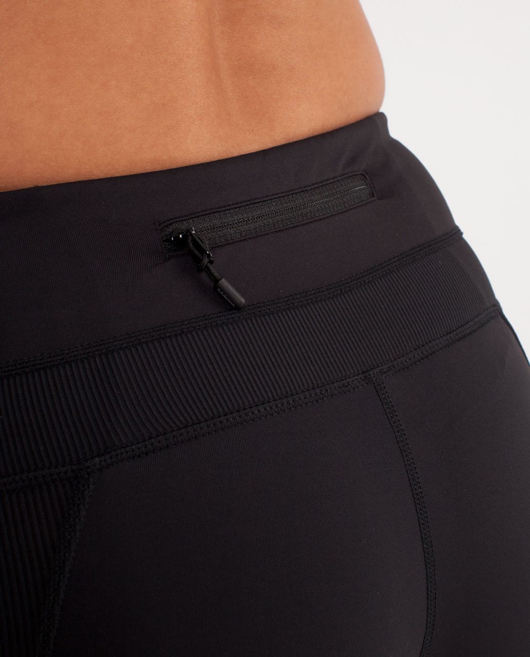 Lululemon Run: Chase Me Crop - Black - lulu fanatics