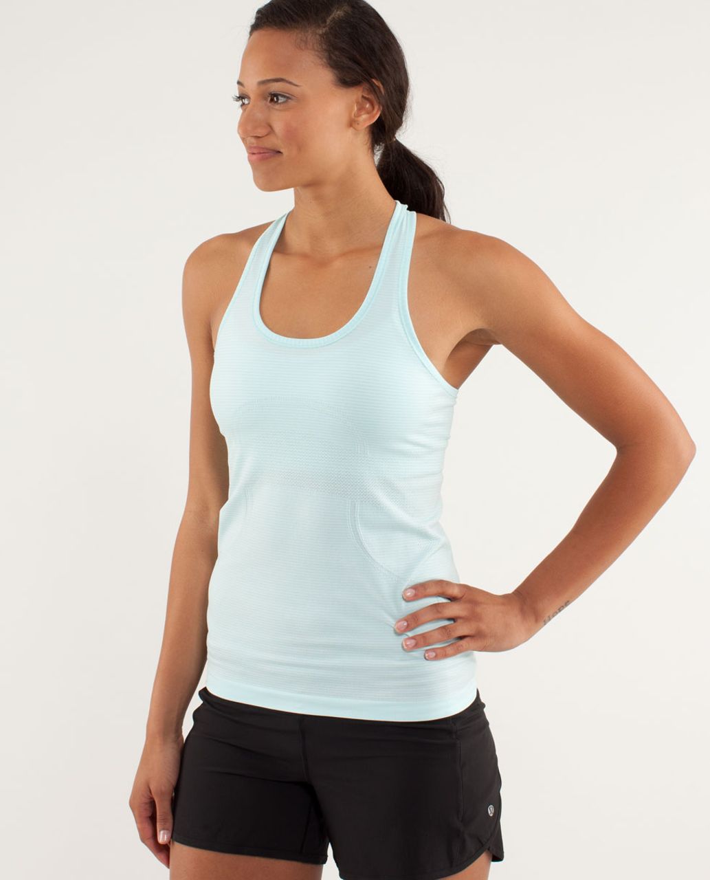 Lululemon Run:  Swiftly Racerback - Aquamarine