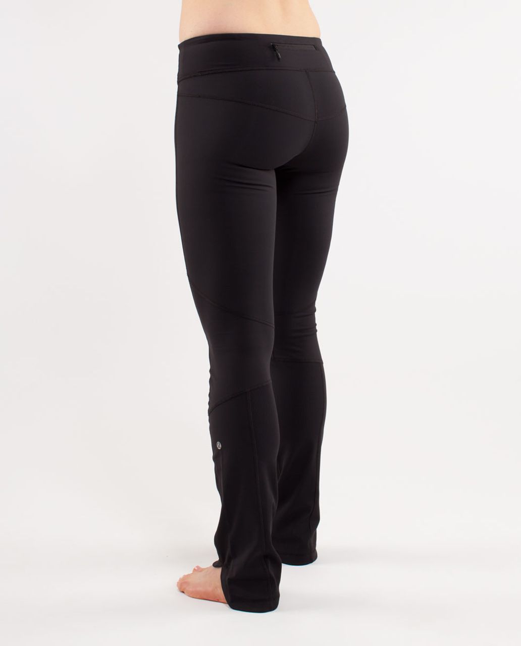 Lululemon Legging Savasana Camo Black Chase Me Crop 6 Woman's