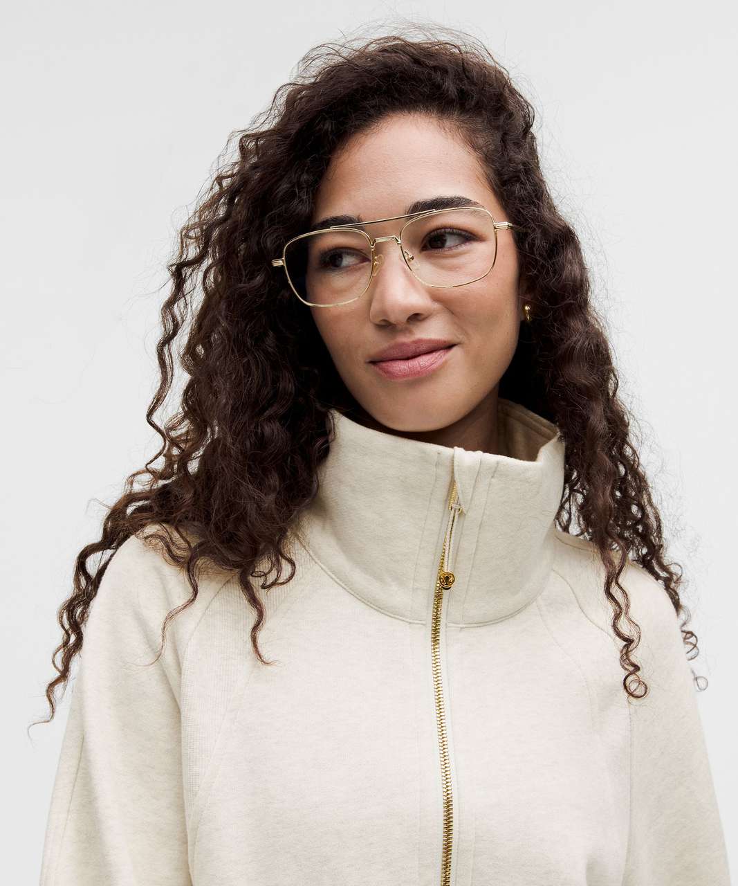 Lululemon Scuba Oversized Funnel-Neck Half Zip - Heathered Lululemon Scuba Oversized Funnel-Neck Half Zip - Heathered