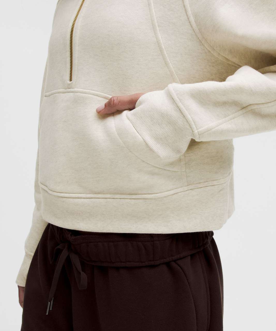 Lululemon Scuba Oversized Funnel-Neck Half Zip - Heathered Lululemon Scuba Oversized Funnel-Neck Half Zip - Heathered