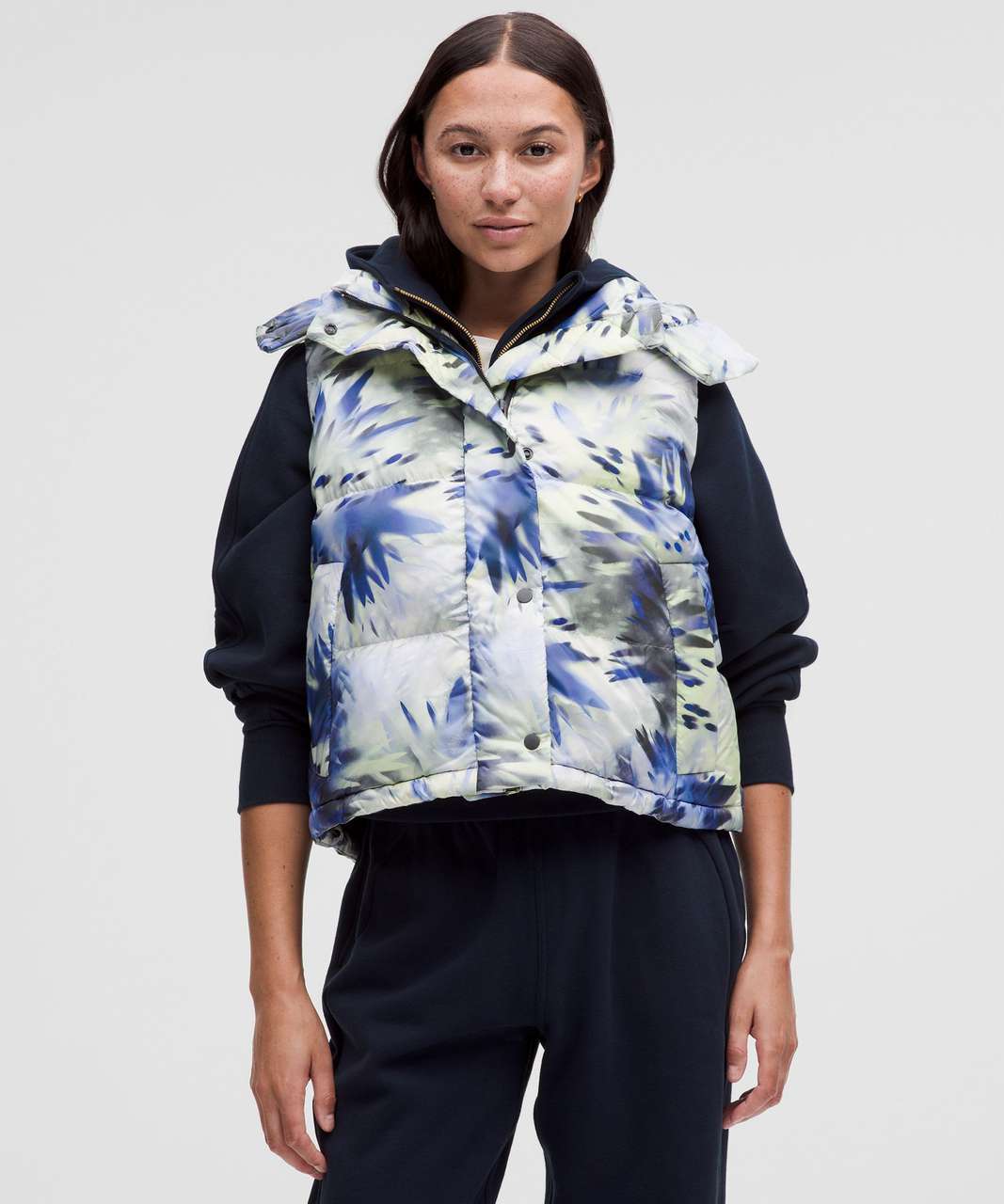 Lululemon Wunder Puff 600-Down-Fill Cropped Vest - Chromatic Lululemon Wunder Puff 600-Down-Fill Cropped Vest - Chromatic