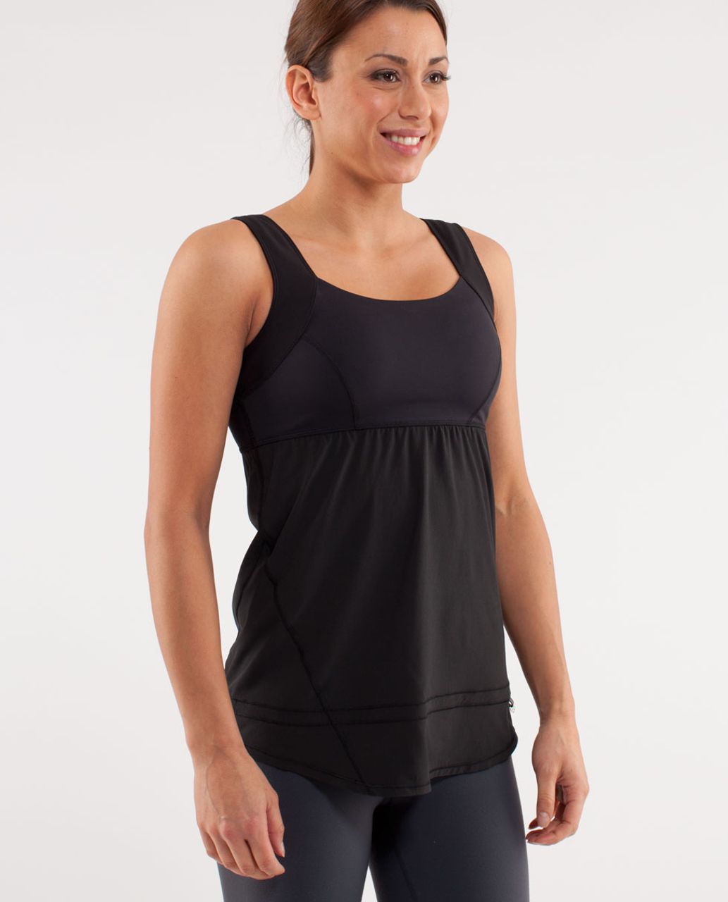 Lululemon Run:  Chase Me Tank - Black