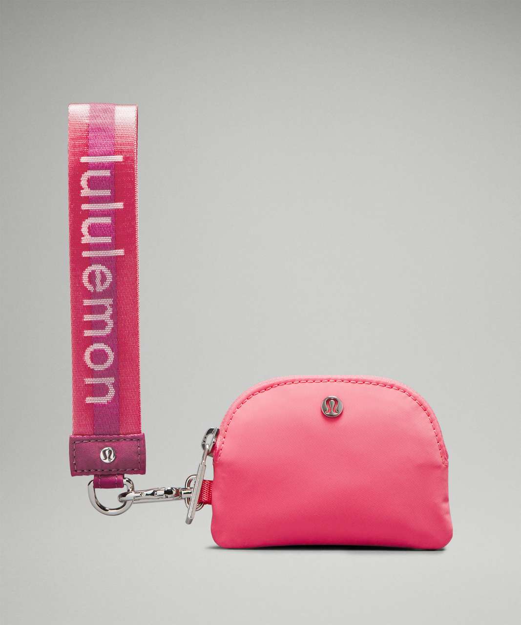 Lululemon Dual Pouch Wristlet *Wordmark - Washed Mauve Lululemon Dual Pouch Wristlet *Wordmark - Washed Mauve