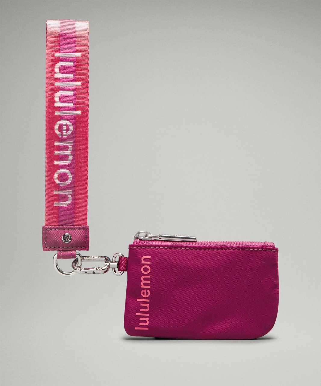 Lululemon Dual Pouch Wristlet *Wordmark - Washed Mauve Lululemon Dual Pouch Wristlet *Wordmark - Washed Mauve