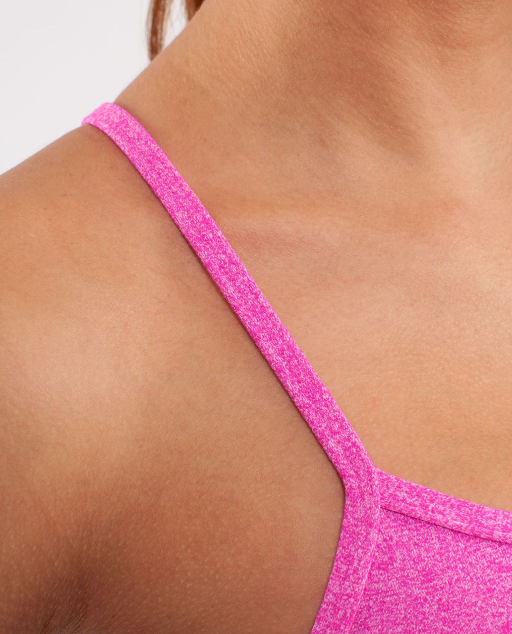 Lululemon Power Y Tank - Heathered Paris Pink