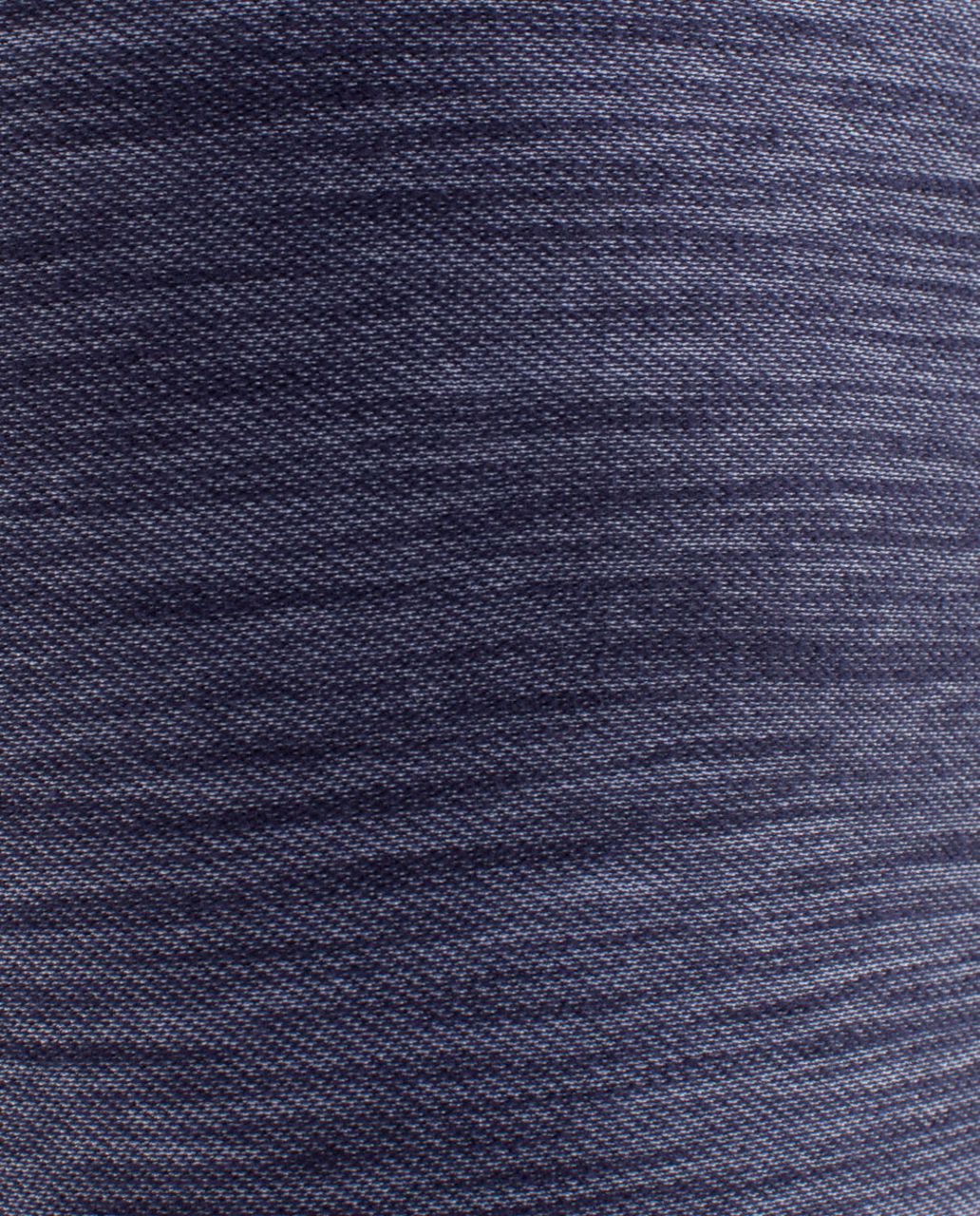 Lululemon Wunder Under Crop*Denim - Deep Indigo /  White