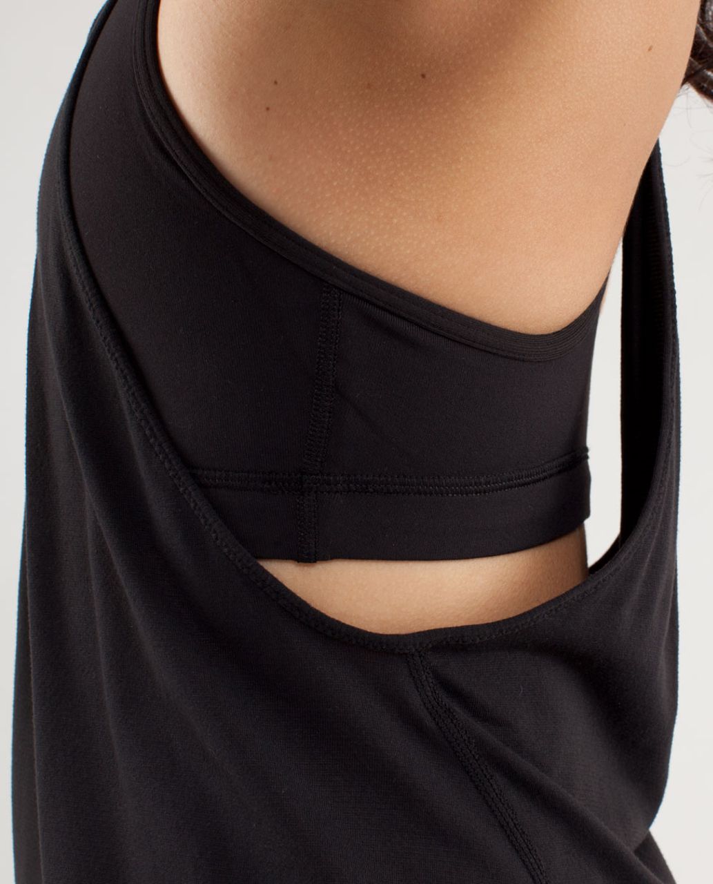 Lululemon Practice Freely Tank - Black - lulu fanatics