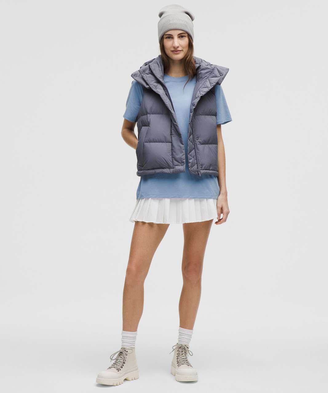 Lululemon Wunder Puff 600-Down-Fill Cropped Vest - Solar Lululemon Wunder Puff 600-Down-Fill Cropped Vest - Solar