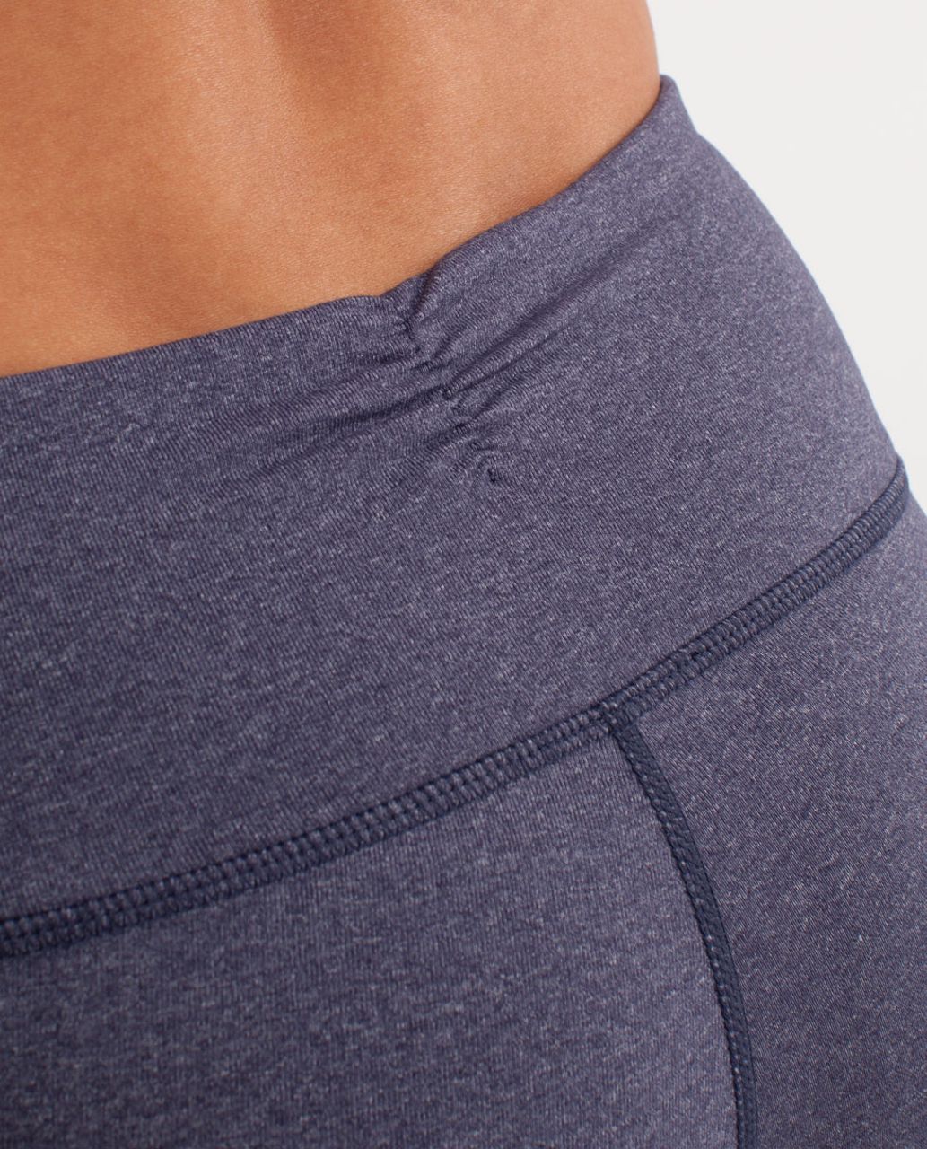 Lululemon Gather & Crow Crop - Heathered Deep Indigo