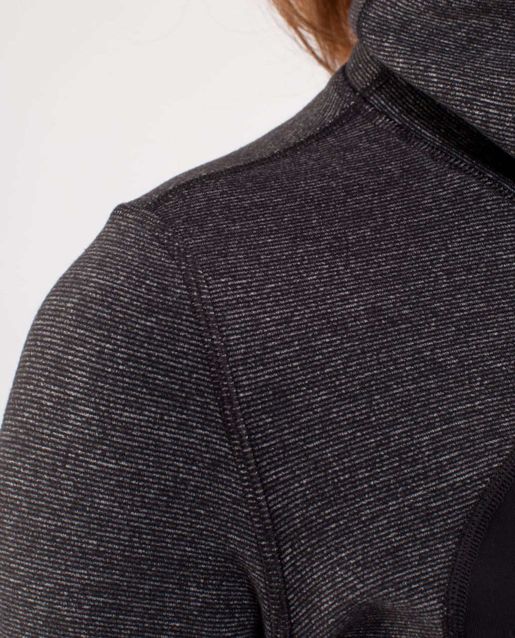 Lululemon In Stride Jacket - Black /  Wee Stripe Black Heathered Black