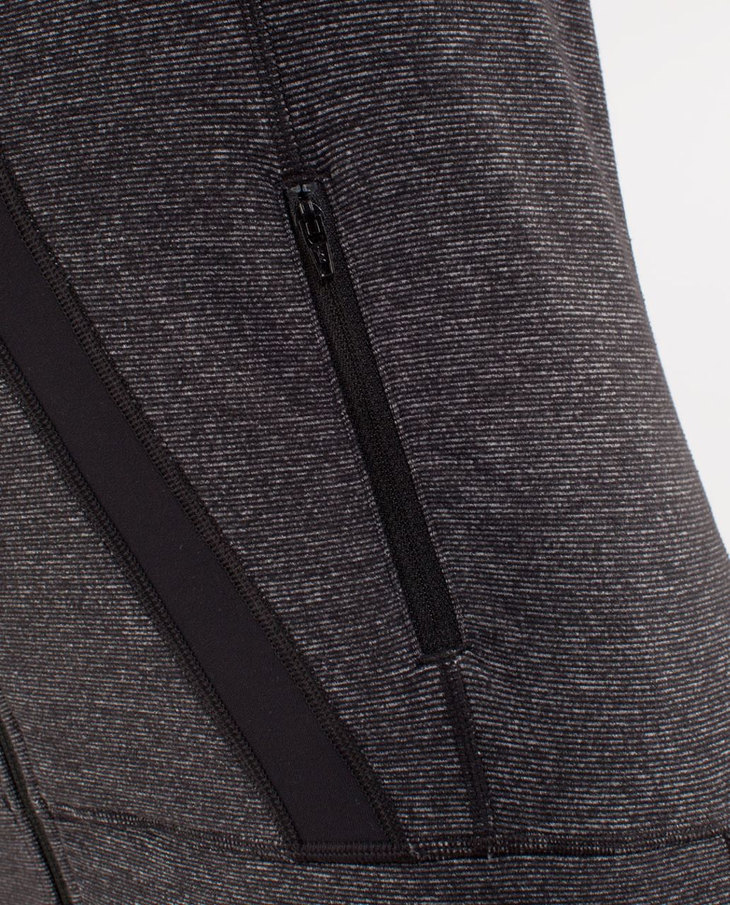 Lululemon In Stride Jacket - Black /  Wee Stripe Black Heathered Black