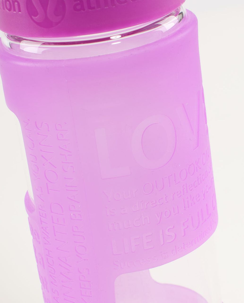 Lululemon Pure Balance Water Bottle - Power Purple (Solid) - lulu fanatics