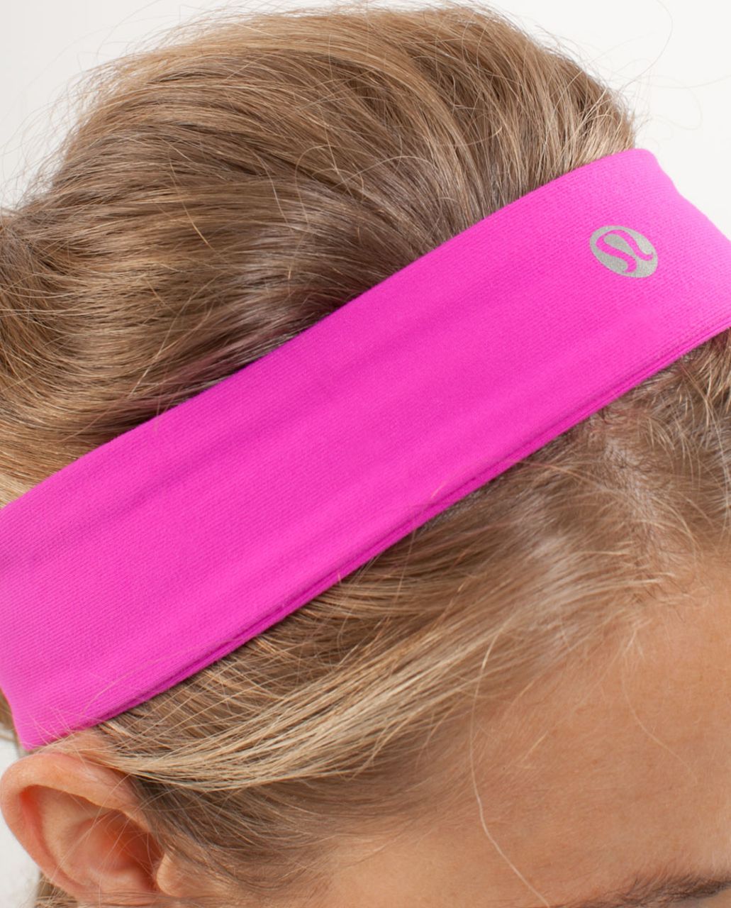 Lululemon Lucky Luon Headband - Paris Pink