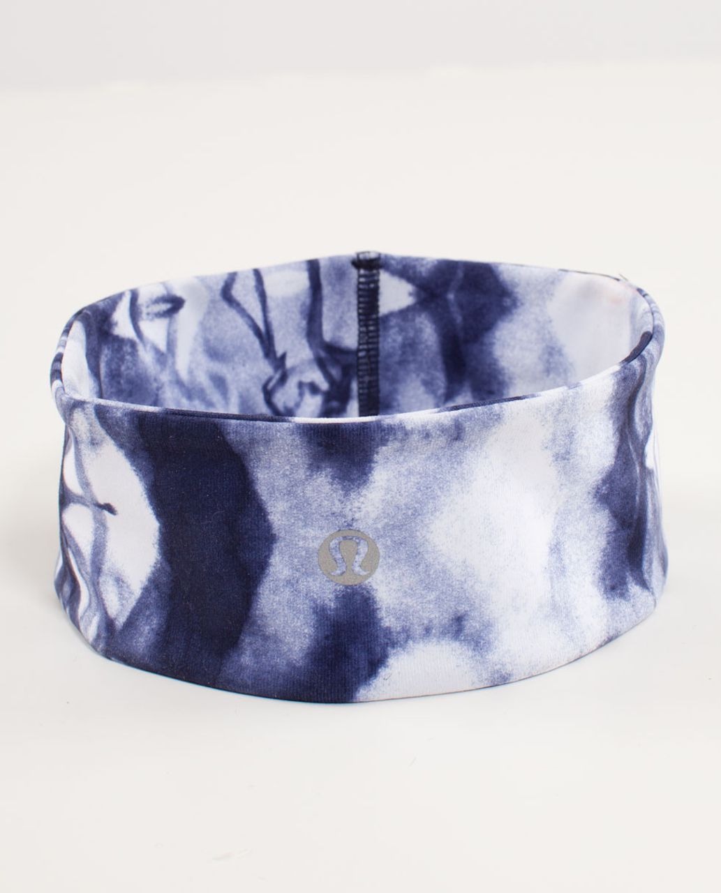 Lululemon Lucky Luon Headband - Ink Blot White Deep Indigo